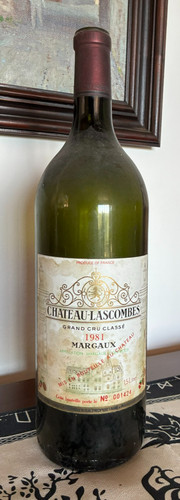 1981 chateau lascombes margaux - 1981,