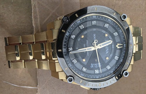 Bulova precisionist gold - bulova,