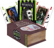 Beetlejuice Handbook For Recently Deceased set of 52 playing cards  (+ jokers)