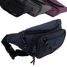 Unisex Denim Look Bum Bag