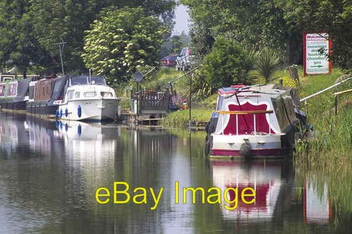 Photo 6x4 narrowboats the - on,