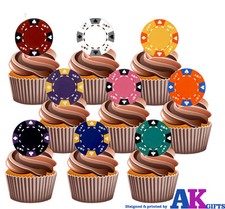 Poker Casino Coloured Chips