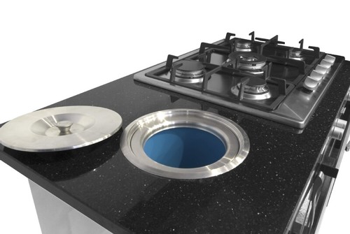 Kitchen worktop sink - worktop, counter