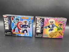 MARVEL UNIVERSE MINIMATES Captain America Nick Fury Sable Samdman Sealed Set A89