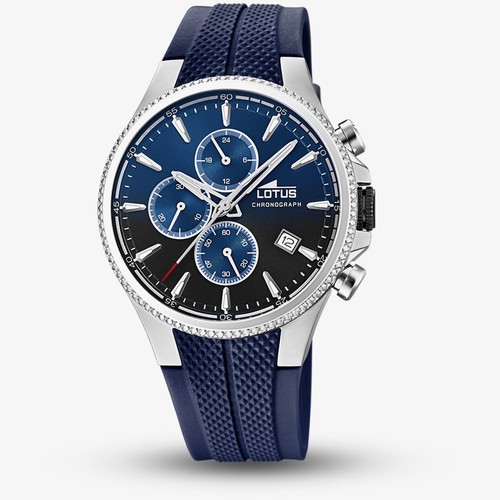 Lotus mens blue - lotus, strap