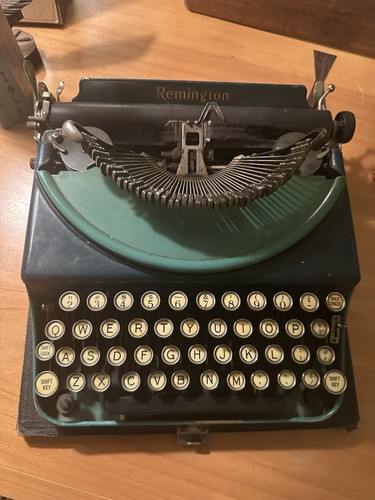 Vintage remington teal - remington,