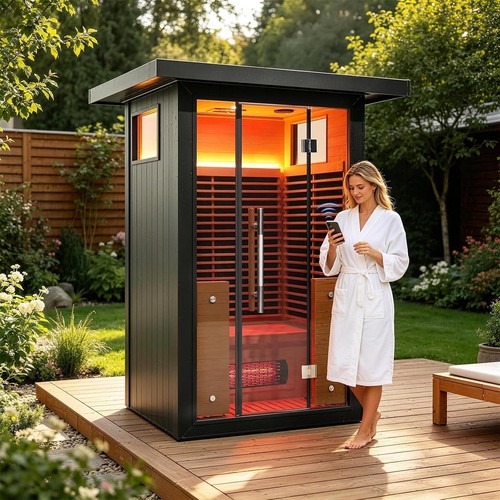 Outdoor infrared sauna - infrared,