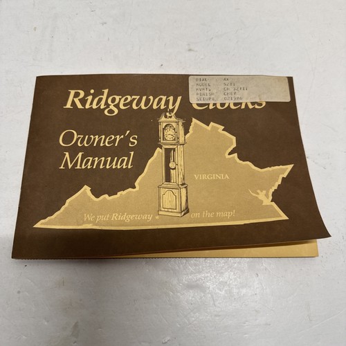 Ridgeway vintage grandfather - ridgeway,