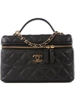 CHANEL BLACK 2025 VANITY CASE