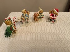 4 Vintage Cherished Teddies