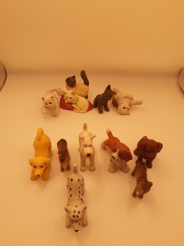 Vintage 1990s puppy - and, kitty