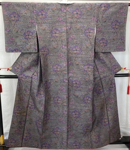Japanese vintage kimono silk - japanese,