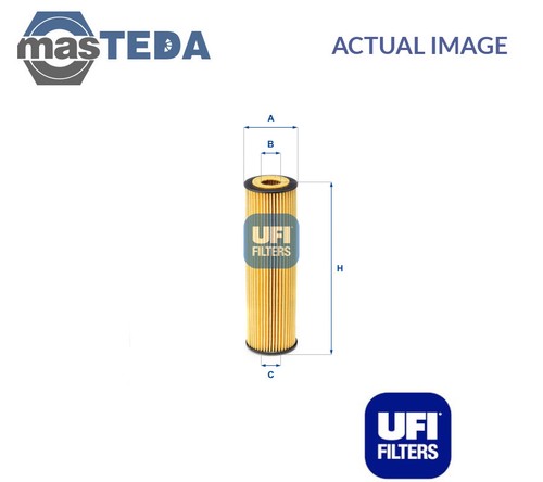2515500 engine oil filter ufi - oil,