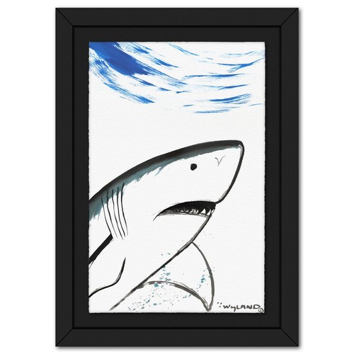 Wyland original sumi ink - wyland-,