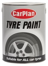 CarPlan Black Car Tyre Paint