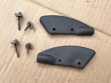 VW Golf MK1 Convertible Karmann Side Hood Trims Pair plus Screws PAIR