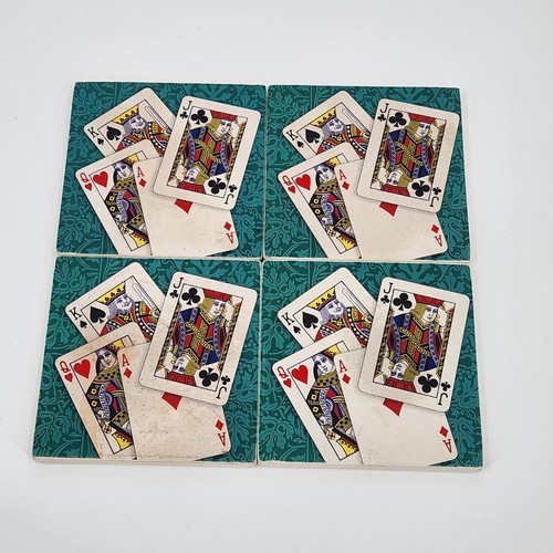 Playing cards poker table - playing,
