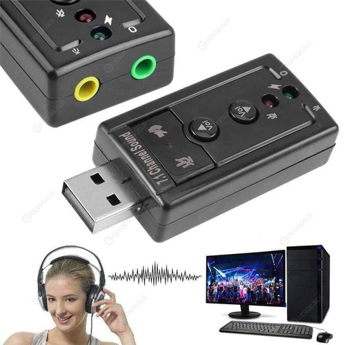 External usb sound card - external,