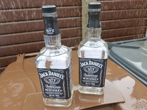 Empty jack daniels 0 75 - 2, x