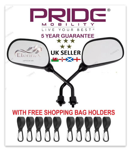 Pride mobility scooter mirrors - pride,