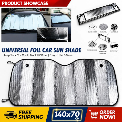 Universal folding foil - foil, sun