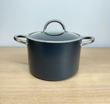 Procook Professional 24cm Hard Anodised Non stick 24cm Saucepan 5.0L VGC
