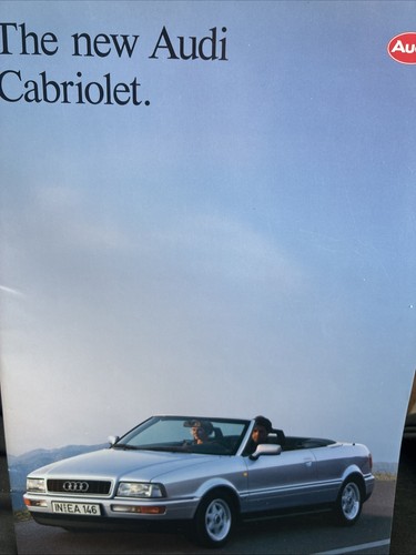 The audi cabriolet - the,