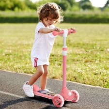 3 Wheel Kids Scooter with 3-level Adjustable Height for Aged 2-6