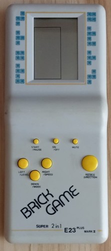 Vintage brick game - brick, super
