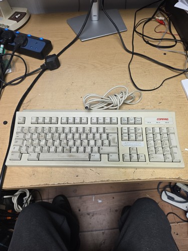Vintage compaq keyboard - vintage, uk