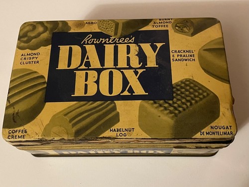 Vintage rowntree dairy box - vintage,