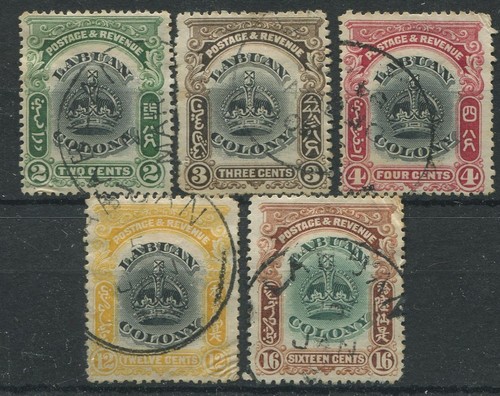 Labuan 1902 crown sg118 - 1902-03, sg118/20