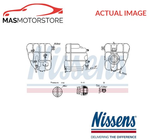Coolant expansion tank - coolant,