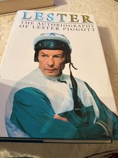 Hardback Book Lester Piggott good condition  £2