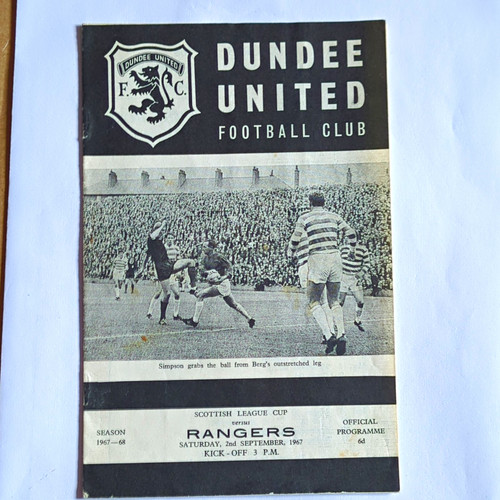 Dundee united rangers - dundee,