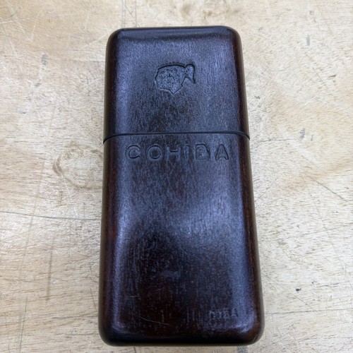 Cohiba cigar wooden holder - cohiba,