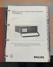 Philips PM 3305(U)  Four Channel Digital Storage Oscilloscope Service Manual