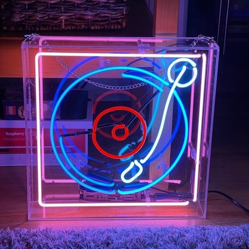 Disco air neon sign x12 - sign, 12"x12"