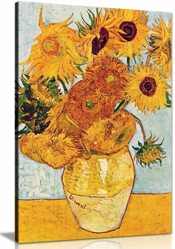 Van gogh sunflowers canvas - van,