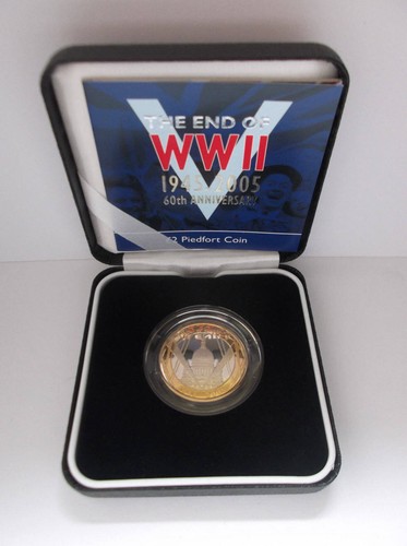 Silver proof piedfort two - £2,