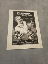 TPEEP325 BOOK/MAGAZINE PLATE 10.5X8" CLEMAK SAFETY RAZOR - A PERFECT BLADE 