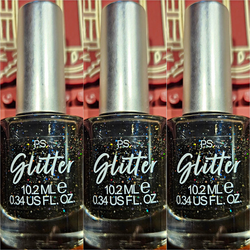 Primark glitter nail - x,