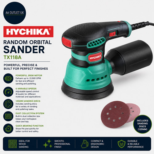 Hychika random orbital sander - hychika,