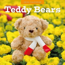 Teddy Bears 2026 Square Wall Calendar