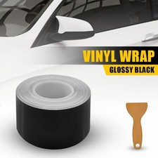 1x Black Roll Stripe Car