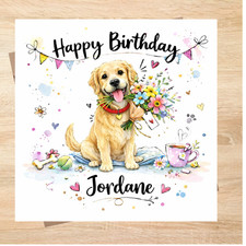 Golden Retriever Themed