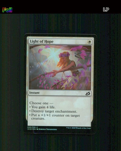 Light hope foil 20 - of, lp
