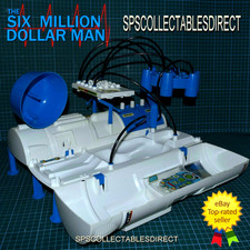 Mint  Six Million Dollar Man Transport Repair Station Complete 1974 FREE POST UK