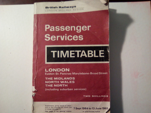 Lmr timetable passenger - lmr,