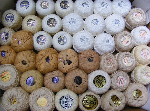 Lots crochet cotton - crochet,